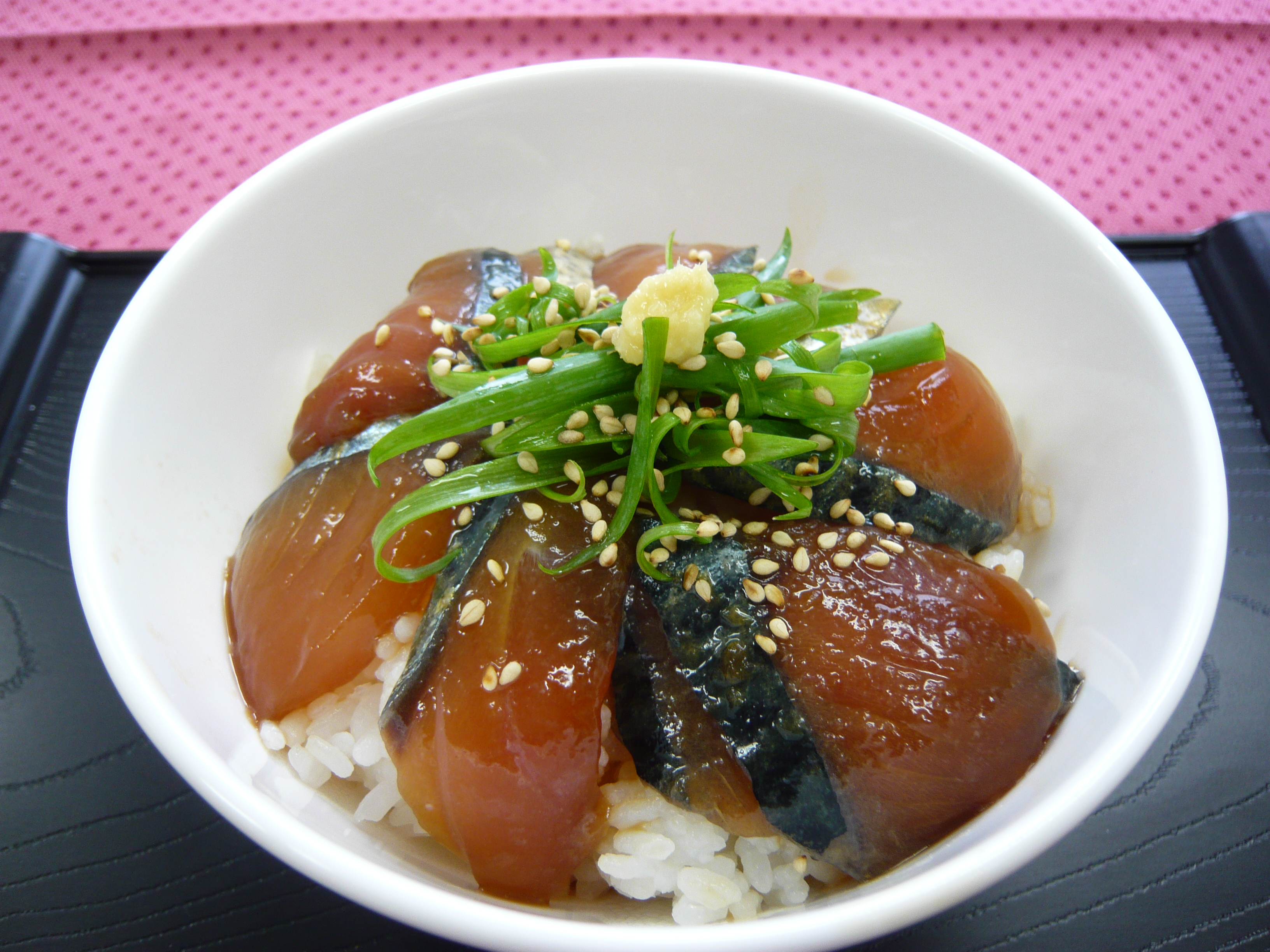 サバの漬け丼