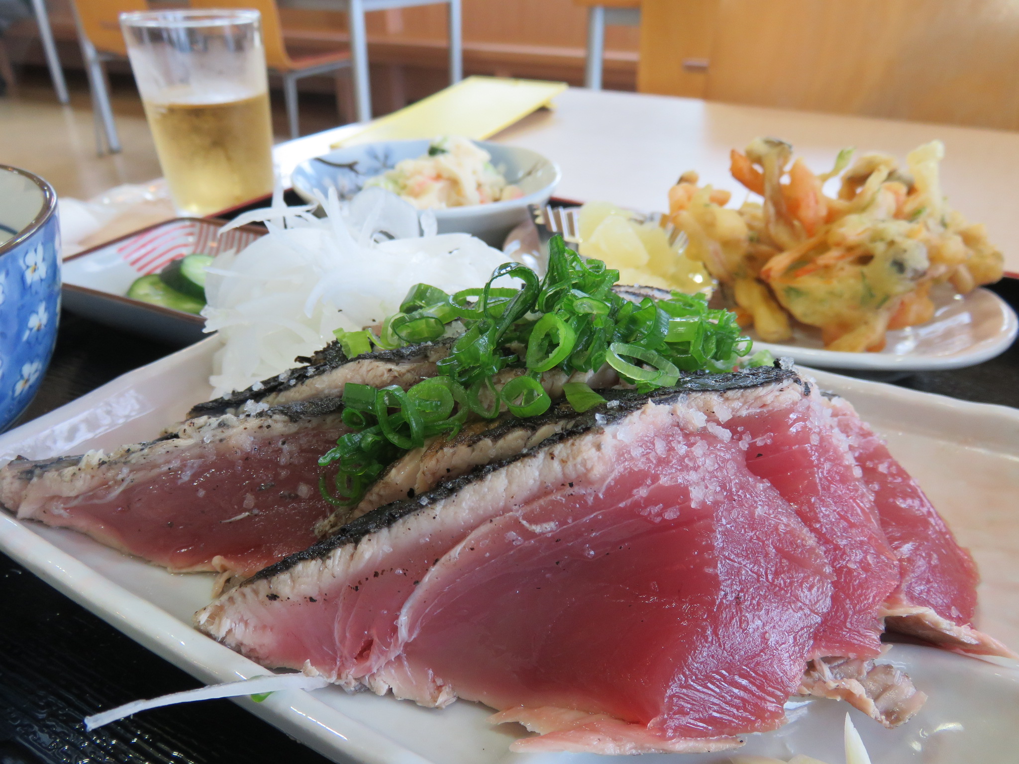 カツオの塩たたき